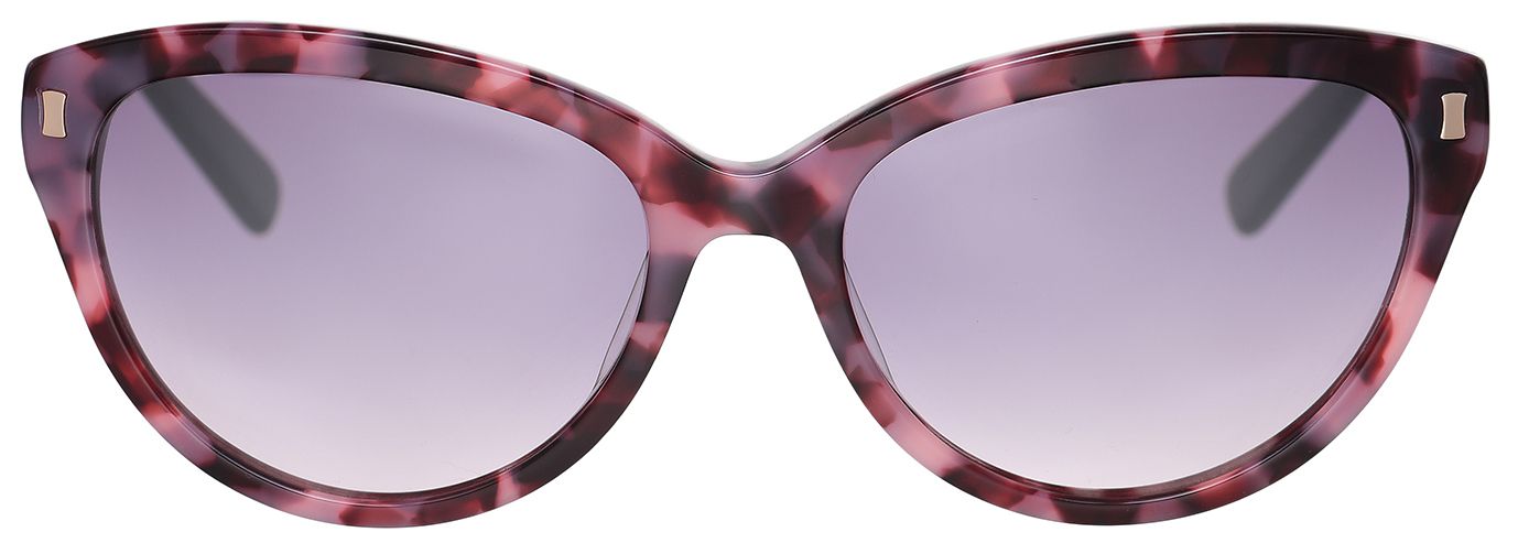 1 - Женские солнцезащитные очки Megapolis 165 DEMI с оправой кошачий глаз - фото спереди