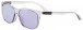 2 - Женские солнцезащитные очки DP69 PG005-07 в полупрозрачной оправе сиреневого цвета - фото сверху сбоку