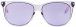 1 - Женские солнцезащитные очки DP69 PG005-07 в полупрозрачной оправе сиреневого цвета - фото спереди