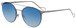 2 - Красивые солнцезащитные очки DP69 DPS062-01 в металлической оправе - фото сверху сбоку