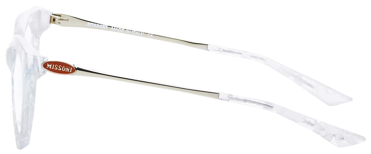 Белая оправа для очков Missoni MI288 c.02 - фото сбоку