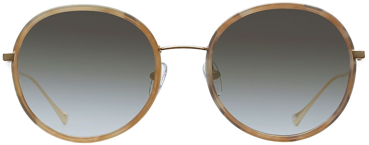 1 - Солнцезащитные очки 40 Million Amelia c.2 (женские, оверсайз, круглые) - фото спереди
