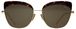 1 - 40 Million Diana GLD/BLK 630 - женские солнцезащитные очки в черепаховой оправе Cat Eyes - фото спереди