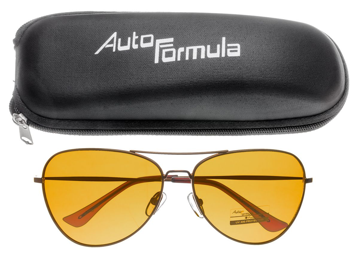 Очки антифары Auto Formula 4706-AF C.1/1 с футляром