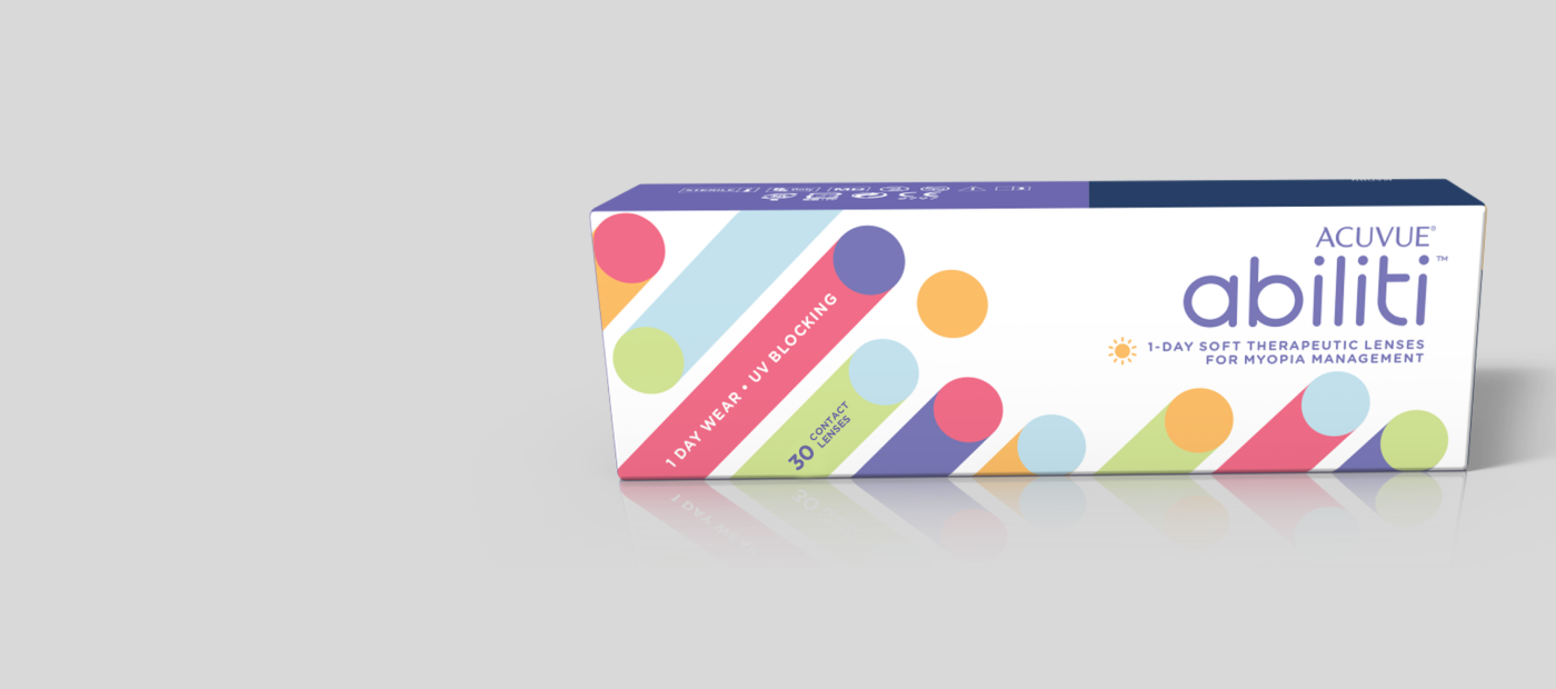 Скидка - 1000 ₽ при первой покупке линз ACUVUE Abiliti™ 1-Day 